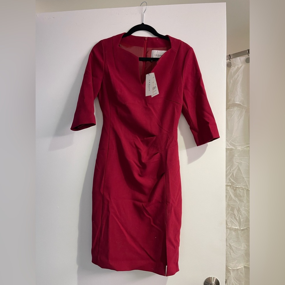 LK Bennett 3/4 sleeve dress size 6 US, new with tags